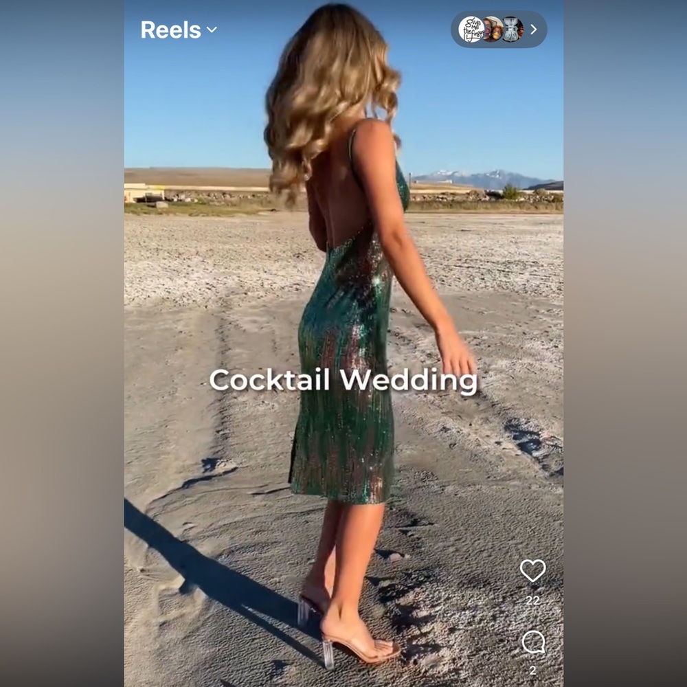 Baltic Born Michelle Sequin Dress - Picture 3 of 15